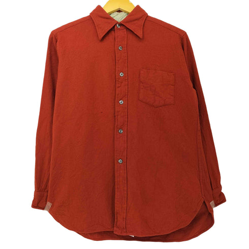 ペンドルトン PENDLETON 70s USA製 単色 ウール ワークシャツ メンズ import:L