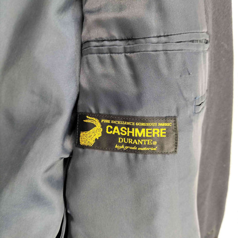 cashmere カシミヤ混 ダブル 金釦 紺ブレ メンズ JPN:M