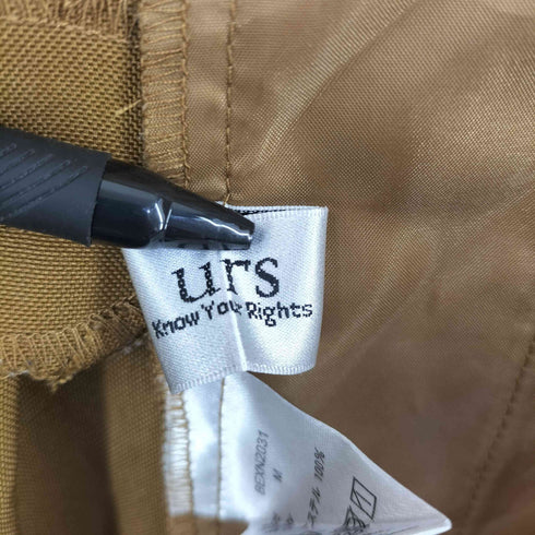 ユアーズ urs ラップデザインワイドパンツ レディース M