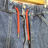 トミージーンズ tommy jeans ELASTICATED DENIM PANTS レディース M
