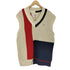 トミージーンズ tommy jeans カラーブロックニットベスト メンズ JPN:M