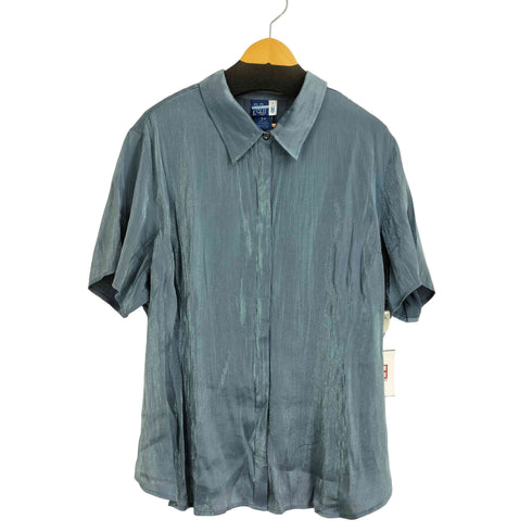 VENEZIA JEANS レーヨン混 S/S シャツ レディース 28
