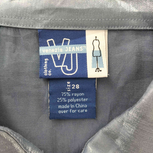 VENEZIA JEANS レーヨン混 S/S シャツ レディース 28