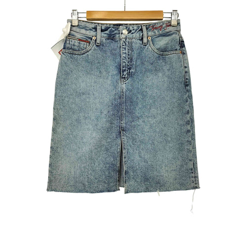 トミージーンズ tommy jeans TJW DENIM LONG SKIRT ミディ丈 レディース W27