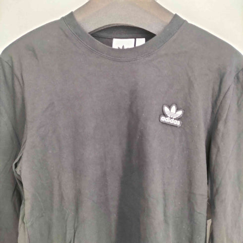 アディダスオリジナルス adidas Originals ワンポイント刺繍 L/S Tシャツ メンズ JPN:M