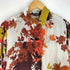 hannes roether キュプラ 花柄 シャツワンピース レディース import:M