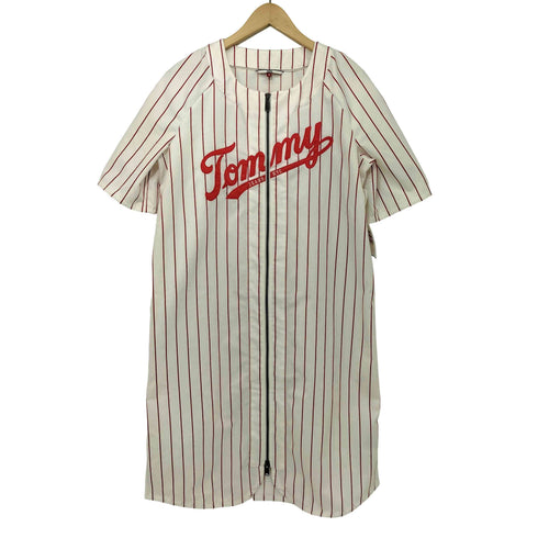 トミージーンズ tommy jeans ベースボールワンピース レディース import:S