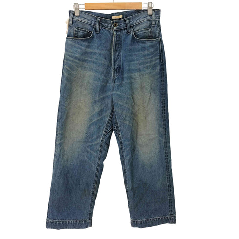 ブルーナボイン BRU NA BOINNE ボタンフライ ワイド デニム パンツ メンズ JPN:1 1