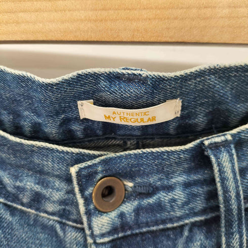 ブルーナボイン BRU NA BOINNE ボタンフライ ワイド デニム パンツ メンズ JPN:1 1
