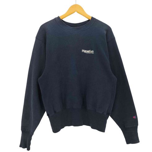 チャンピオン Champion 00S REVERSE WEAVE リバースウィーブ 企業ロゴ 刺繍 クルーネック スウェット メンズ import:M