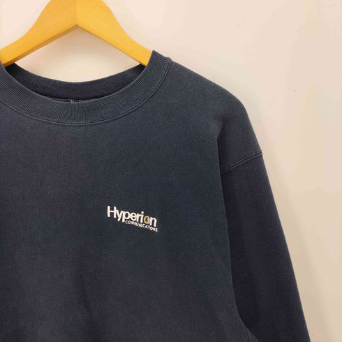 チャンピオン Champion 00S REVERSE WEAVE リバースウィーブ 企業ロゴ 刺繍 クルーネック スウェット メンズ import:M