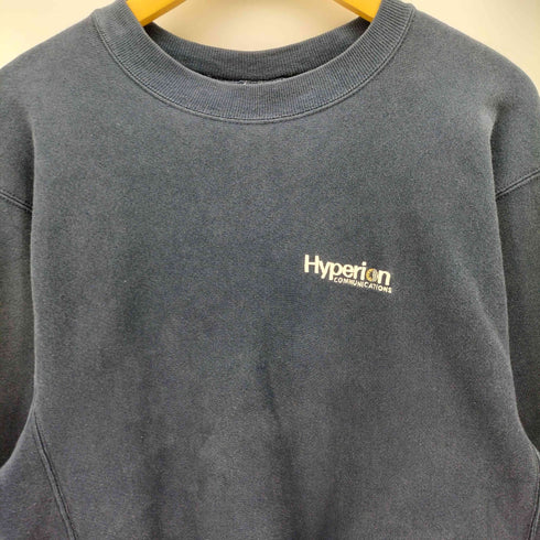 チャンピオン Champion 00S REVERSE WEAVE リバースウィーブ 企業ロゴ 刺繍 クルーネック スウェット メンズ import:M