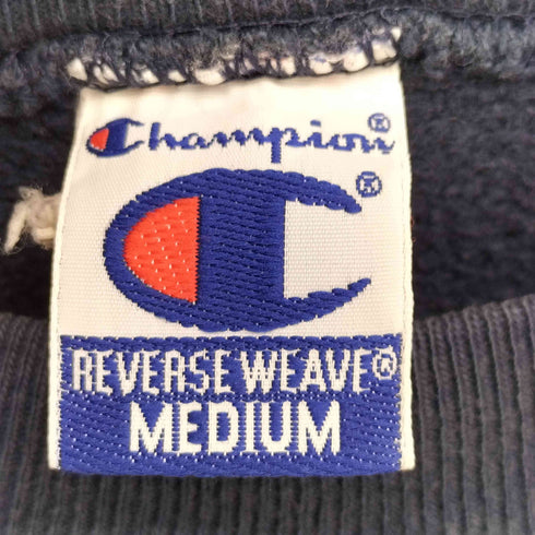 チャンピオン Champion 00S REVERSE WEAVE リバースウィーブ 企業ロゴ 刺繍 クルーネック スウェット メンズ import:M