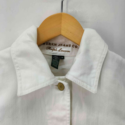 ローレンラルフローレン LAUREN RALPH LAUREN トラッカージャケット デニムジャケット Gジャン レディース import:M