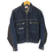 トミージーンズ tommy jeans ZIP CROPPED JACKET SVMXRG ジップアップデニムブルゾン レディース import:M