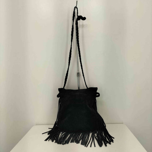 DEUXIEMECLASSE PUNTOVITA FRINGE BAG スウェード コンチョ フリンジ ショルダーバッグ レディース