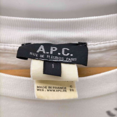 アーペーセー A.P.C. フランス製 ホーク 鷹 プリント Tシャツ メンズ 1