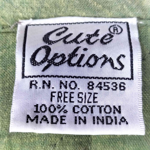 CUTE OPTIONS インド製 コットン フラワー 刺繍 ジャケット レディース FREE