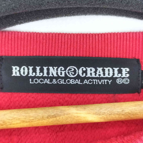 ローリングクレイドル Rolling Cradle ロゴプリント スウェット メンズ JPN:L
