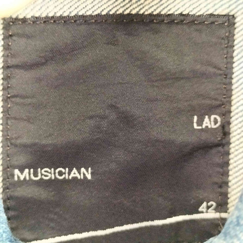 ラッドミュージシャン LAD MUSICIAN ダブルボタン トラッカージャケット メンズ JPN:42