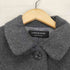 LAPINE BLANCHE Angola アンゴラ混 ハーフコート レディース JPN:38