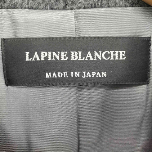 LAPINE BLANCHE Angola アンゴラ混 ハーフコート レディース JPN:38