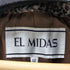 EL MIDAS モヘア混 レオパード切替 シャギーロングコート レディース UK:10