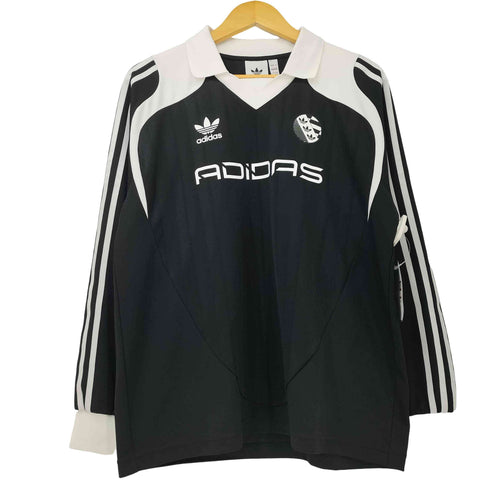 アディダスオリジナルス adidas Originals Loose Fit Retro V-Neck Soccer Jersey サッカー ジャージー メンズ JPN:M
