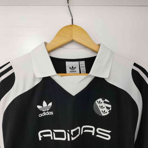 アディダスオリジナルス adidas Originals Loose Fit Retro V-Neck Soccer Jersey サッカー ジャージー メンズ JPN:M