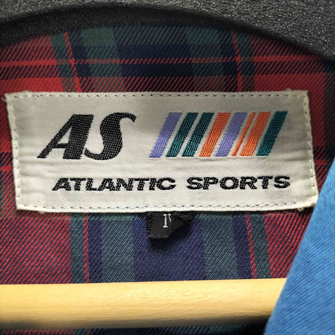 ATLANTIC SPORTS バックプリント ジップアップブルゾン メンズ FREE