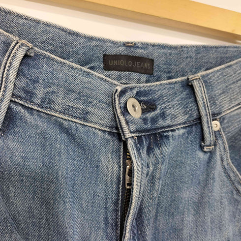 ユニクロ UNIQLO 26SS バギーカーブジーンズ 27(68.5cm) レディース 27
