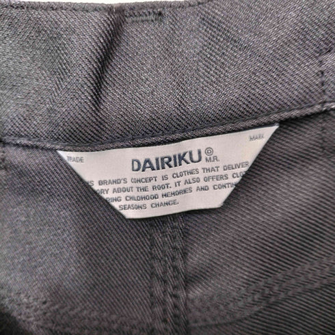 ダイリク DAIRIKU 24SS Painter Pressed Pants メンズ 27