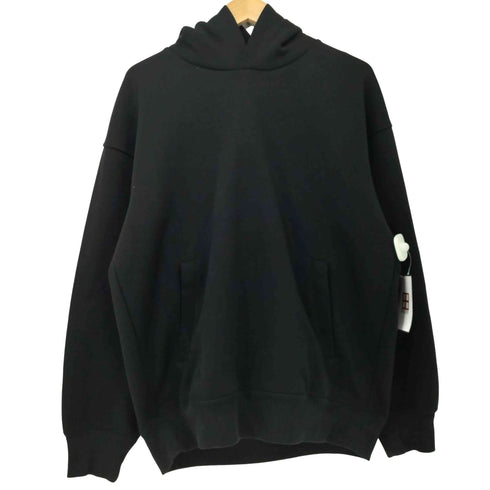 ユニクロシー UNIQLO:C 24AW スウェットオーバーサイズプルパーカ ブラック Mサイズ メンズ JPN:M