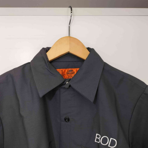 レッドキャップ RED KAP BOD S/S ワークシャツ 半袖 メンズ import:M