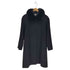 LEMIORE cashmere fur ブルーフォックスファー カシミヤ100% ロングコート レディース JPN:13号