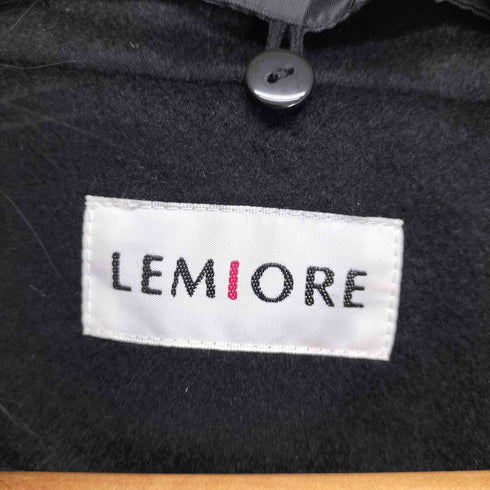 LEMIORE cashmere fur ブルーフォックスファー カシミヤ100% ロングコート レディース JPN:13号