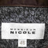 ムッシュ二コル MONSIEUR NICOLE リネン100 バンドカラー 七分袖 シャツ レディース EUR:46
