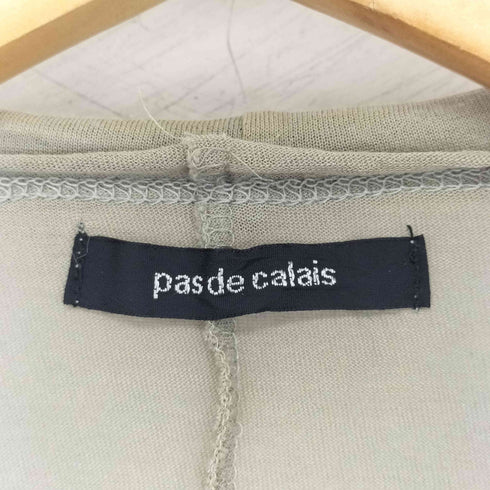 パドカレ pas de calais ドローコードデザインカーディガン レディース