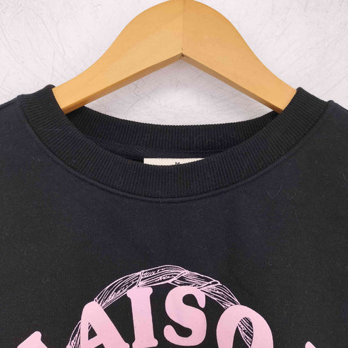 MAISON DE MERCI ウィメンズクロップフルーツギフトヘビーテリースウェットシャツ レディース M
