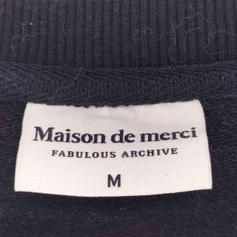 MAISON DE MERCI ウィメンズクロップフルーツギフトヘビーテリースウェットシャツ レディース M
