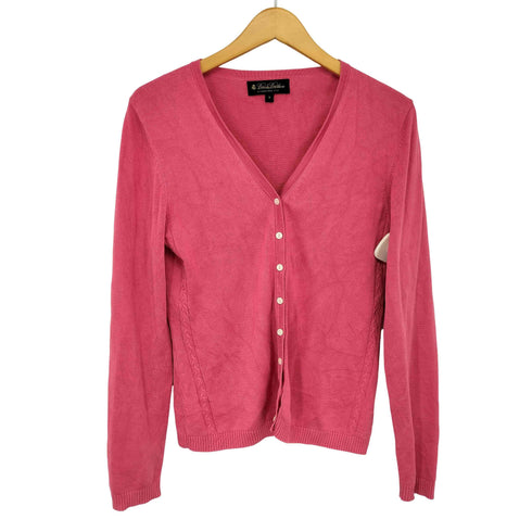 ブルックスブラザーズ BROOKS BROTHERS シルク混 ハイゲージカーディガン レディース import:S