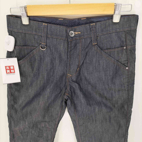 ニコルクラブフォーメン NICOLE CLUB FOR MEN シャドーストライプ 七分丈 クロップド パンツ メンズ JPN:44