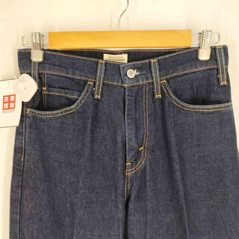 リーバイス Levis STA PREST フレア ダークインディゴ レディース W28/L30