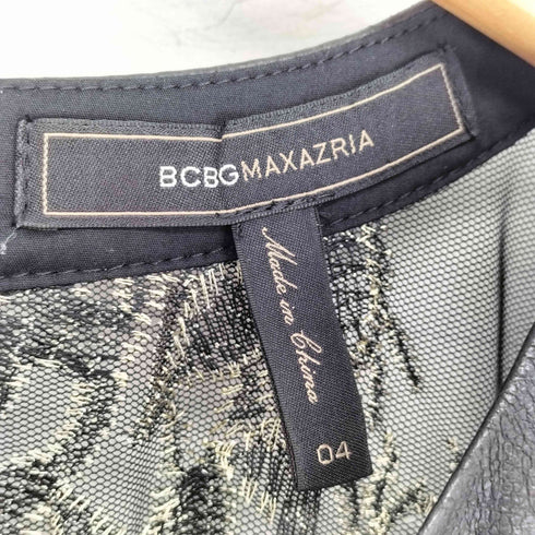 ビーシービージーマックスアズリア BCBG MAXAZRIA 総レースシアーワンピース レディース US:4
