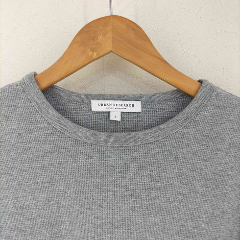 アーバンリサーチ URBAN RESEARCH 度詰めワッフルロングスリーブ メンズ S
