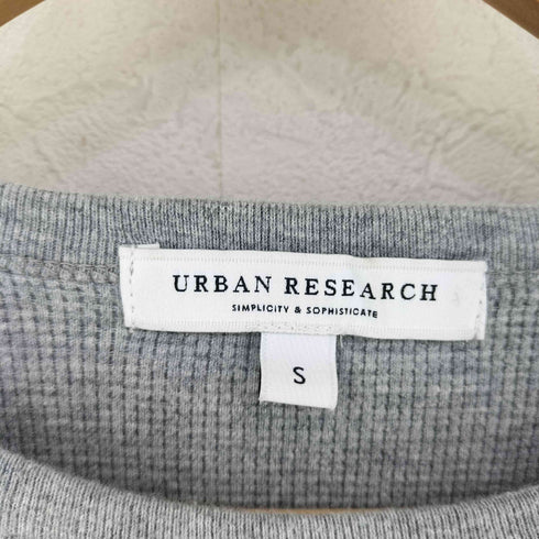 アーバンリサーチ URBAN RESEARCH 度詰めワッフルロングスリーブ メンズ S