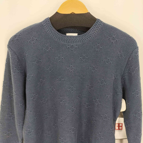 ローラアシュレイ LAURA ASHLEY デザイン クルーネック プルオーバー ニット レディース import:S