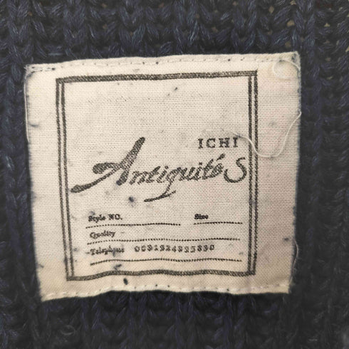ICHI antiquites コットンニット トップス レディース