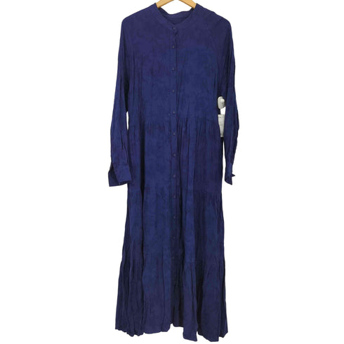 patterntorso バンドカラーティアードワンピース レディース