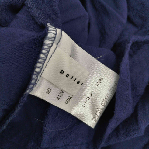 patterntorso バンドカラーティアードワンピース レディース